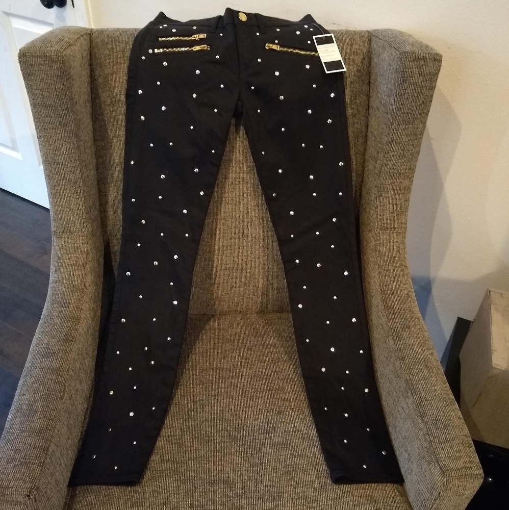 Juicy Couture Bran New Skinny Black Jeans - Small